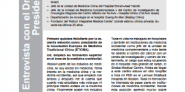 Yair Maimon, is interviewed Yair Maimon, is interviewed by the prestigious Journal of TCM "The Pulse of Life"